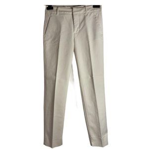 ZARA full-length ivory dress pants